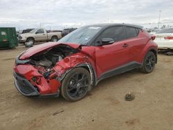 Salvage cars for sale at Brighton, CO auction: 2021 Toyota C-HR XLE