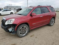 Salvage cars for sale at Bismarck, ND auction: 2012 GMC Acadia Denali