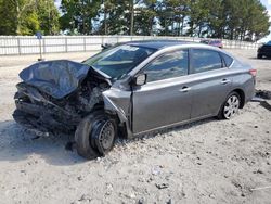 Salvage cars for sale at Loganville, GA auction: 2015 Nissan Sentra S