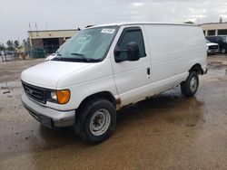 Ford Econoline e350 Super Duty van Vehiculos salvage en venta: 2007 Ford Econoline E350 Super Duty Van