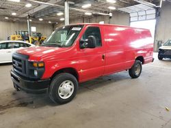 Salvage cars for sale from Copart Blaine, MN: 2008 Ford Econoline E350 Super Duty Van