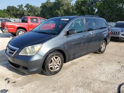 Salvage cars for sale at Ocala, FL auction: 2005 Honda Odyssey EXL