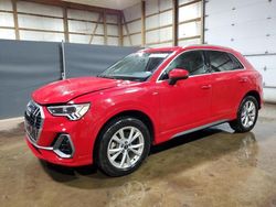 Salvage cars for sale from Copart Columbia Station, OH: 2023 Audi Q3 Premium S Line 45