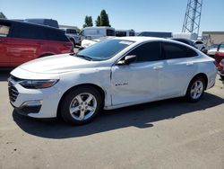 Salvage cars for sale at Hayward, CA auction: 2021 Chevrolet Malibu LS