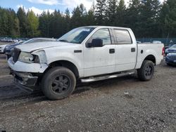 Salvage cars for sale from Copart Graham, WA: 2004 Ford F150 Supercrew