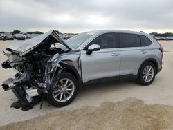 Salvage cars for sale at San Antonio, TX auction: 2023 Honda CR-V EXL