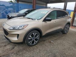 Vehiculos salvage en venta de Copart Riverview, FL: 2021 Ford Escape SE