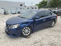 Salvage cars for sale from Copart Opa Locka, FL: 2017 Nissan Sentra S