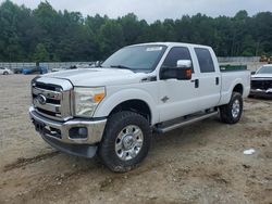 Salvage trucks for sale at Gainesville, GA auction: 2011 Ford F250 Super Duty