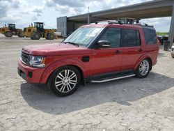 Salvage cars for sale at West Palm Beach, FL auction: 2016 Land Rover LR4 HSE