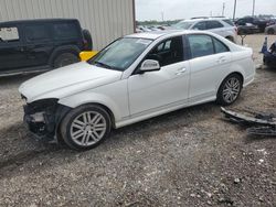 Salvage cars for sale at Temple, TX auction: 2009 Mercedes-Benz C300