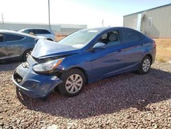 Salvage cars for sale at Phoenix, AZ auction: 2016 Hyundai Accent SE