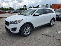 Salvage SUVs for sale at auction: 2016 KIA Sorento LX