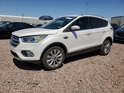 Salvage cars for sale at Phoenix, AZ auction: 2017 Ford Escape Titanium