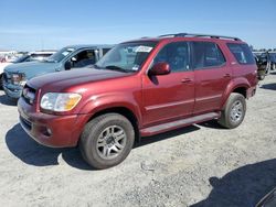 Salvage cars for sale at Antelope, CA auction: 2006 Toyota Sequoia SR5