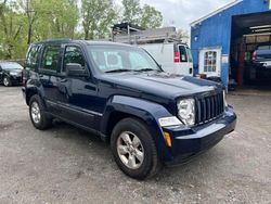 Salvage cars for sale at North Billerica, MA auction: 2012 Jeep Liberty Sport