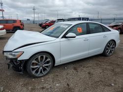 Salvage cars for sale from Copart Greenwood, NE: 2015 Audi A6 Premium Plus
