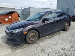 Salvage cars for sale from Copart Elmsdale, NS: 2016 Honda Civic LX