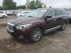 Salvage cars for sale from Copart Finksburg, MD: 2013 Infiniti JX35