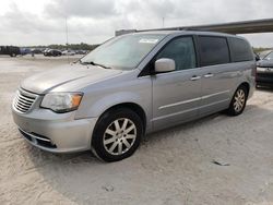 Salvage cars for sale at West Palm Beach, FL auction: 2016 Chrysler Town & Country Touring