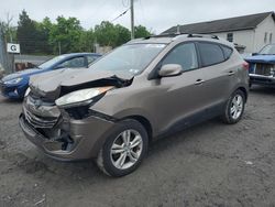 Salvage cars for sale at York Haven, PA auction: 2011 Hyundai Tucson GLS