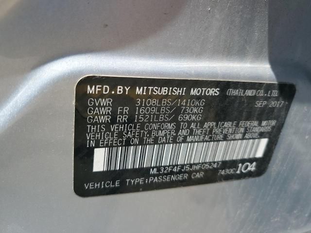 2018 Mitsubishi Mirage G4 SE