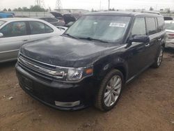 Salvage cars for sale at Elgin, IL auction: 2015 Ford Flex SEL