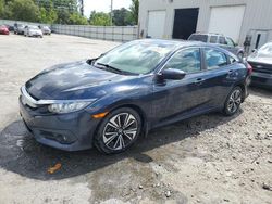 Honda salvage cars for sale: 2016 Honda Civic EX