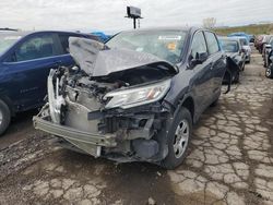 Salvage cars for sale at Woodhaven, MI auction: 2015 Honda CR-V LX