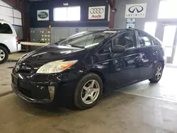 Salvage cars for sale at East Granby, CT auction: 2014 Toyota Prius