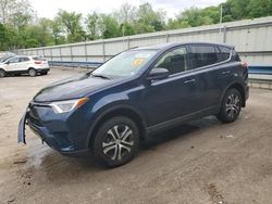 Salvage cars for sale at Ellwood City, PA auction: 2017 Toyota Rav4 LE
