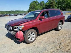 Salvage cars for sale from Copart Concord, NC: 2008 Toyota Highlander