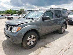 Salvage cars for sale from Copart Lebanon, TN: 2006 Nissan Pathfinder LE