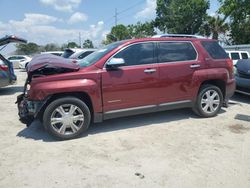 Salvage cars for sale from Copart Riverview, FL: 2017 GMC Terrain SLT