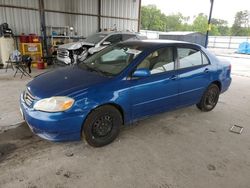 Salvage cars for sale from Copart Cartersville, GA: 2003 Toyota Corolla CE