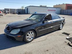 Salvage cars for sale from Copart Anthony, TX: 2000 Mercedes-Benz S 430