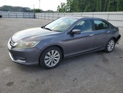 Salvage cars for sale at Dunn, NC auction: 2014 Honda Accord Sport