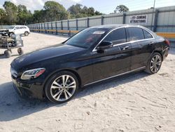 Salvage cars for sale from Copart Fort Pierce, FL: 2019 Mercedes-Benz C300