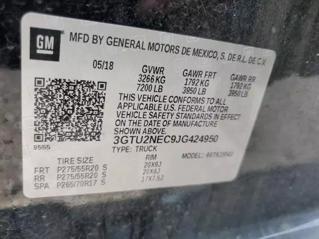 2018 GMC Sierra K1500 SLT