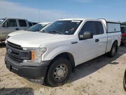Salvage cars for sale at Houston, TX auction: 2018 Ford F150 Super Cab