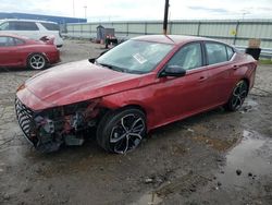 Salvage cars for sale at Woodhaven, MI auction: 2023 Nissan Altima SR