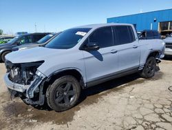 Salvage cars for sale from Copart Woodhaven, MI: 2023 Honda Ridgeline Black Edition
