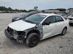 Salvage cars for sale from Copart Hueytown, AL: 2011 Toyota Corolla Base