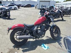 Salvage motorcycles for sale at Vallejo, CA auction: 2023 Honda CMX300 A