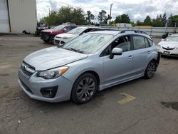 Vehiculos salvage en venta de Copart Woodburn, OR: 2013 Subaru Impreza Sport Premium