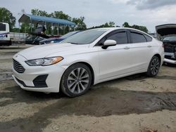Salvage cars for sale at Spartanburg, SC auction: 2019 Ford Fusion SE