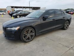 Salvage cars for sale at Grand Prairie, TX auction: 2021 Volvo S60 T5 R-Design