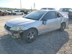 Salvage cars for sale at Tucson, AZ auction: 2005 Honda Civic LX