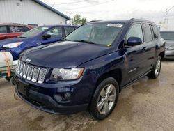 Salvage cars for sale at Pekin, IL auction: 2016 Jeep Compass Latitude