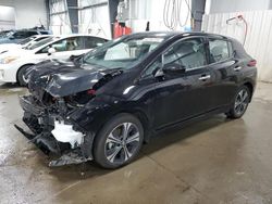 Nissan salvage cars for sale: 2020 Nissan Leaf SL Plus